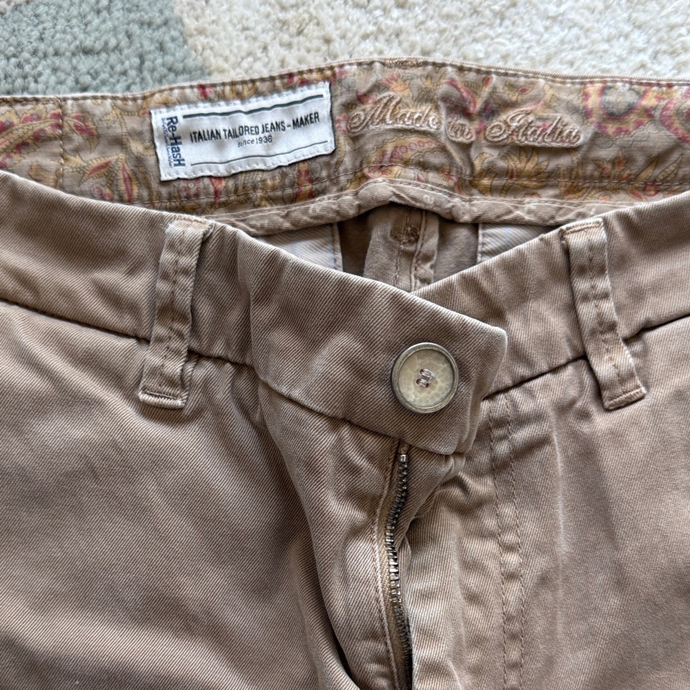Re-Hash Tan Trousers - Picture 2 of 5